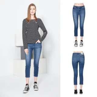 Lee 433 高腰合身窄腳牛仔褲 女 Modern 黑色洗水 LB317054181 歷史價格詳細信息