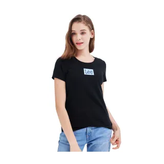 Lee 水漾長框小Logo短袖T恤 女 白 Mainline 210161K14 歷史價格詳細信息