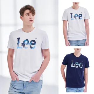 Lee 椰子樹Logo印花短袖圓領T恤 男 白 Mainline 210138K14 歷史價格詳細信息