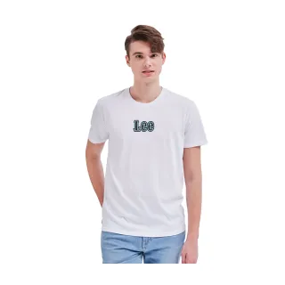 Lee 短袖T恤 立體Logo印花圓領 男灰藍 Mainline 20012966N 歷史價格詳細信息