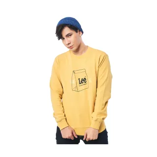 【Lee】男裝 厚T / DENIM UNION 淺卡其 標準版型(LL20029697W) 歷史價格詳細信息