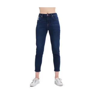 【Lee】女裝 牛仔褲 / 411 高腰標準修身小直筒 中深藍洗水 / Urban Riders 系列(LL19026733R) 歷史價格詳細信息