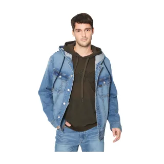 Lee 連帽牛仔外套 男 中深藍 Urban Riders 1803699AX 歷史價格詳細信息