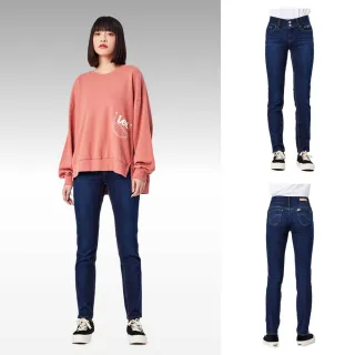 Lee 433 高腰合身窄腳牛仔褲 女 Modern 黑色洗水 LB317054181 歷史價格詳細信息
