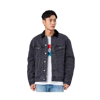 Lee 羊羔絨鋪棉牛仔外套 男 中藍 MODERN LL220378165 歷史價格詳細信息