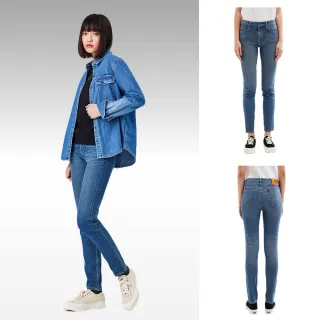 Lee 433 高腰合身窄腳牛仔褲 女 Modern 黑色洗水 LB317054181 歷史價格詳細信息