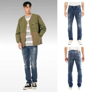 Lee 706 低腰合身窄管牛仔褲 男 深藍 101+ 170003898 歷史價格詳細信息
