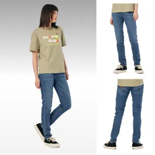 Lee 433 高腰合身窄腳牛仔褲 女 Modern 黑色洗水 LB317054181 歷史價格詳細信息