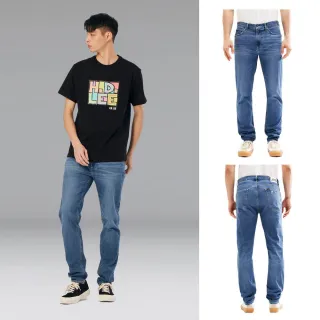 【Lee】男裝 牛仔褲 / 731 中腰舒適小直筒 騎士黑(LL210053BGU) 歷史價格詳細信息