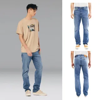 【Lee】男裝 牛仔褲 / 涼感 709 低腰合身小直筒 中藍洗水 / Cool Breeze 系列(LL20005378E) 歷史價格詳細信息