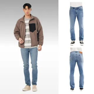 【Lee】男裝 牛仔褲 / 涼感 709 低腰合身小直筒 中藍洗水 / Cool Breeze 系列(LL20005378E) 歷史價格詳細信息