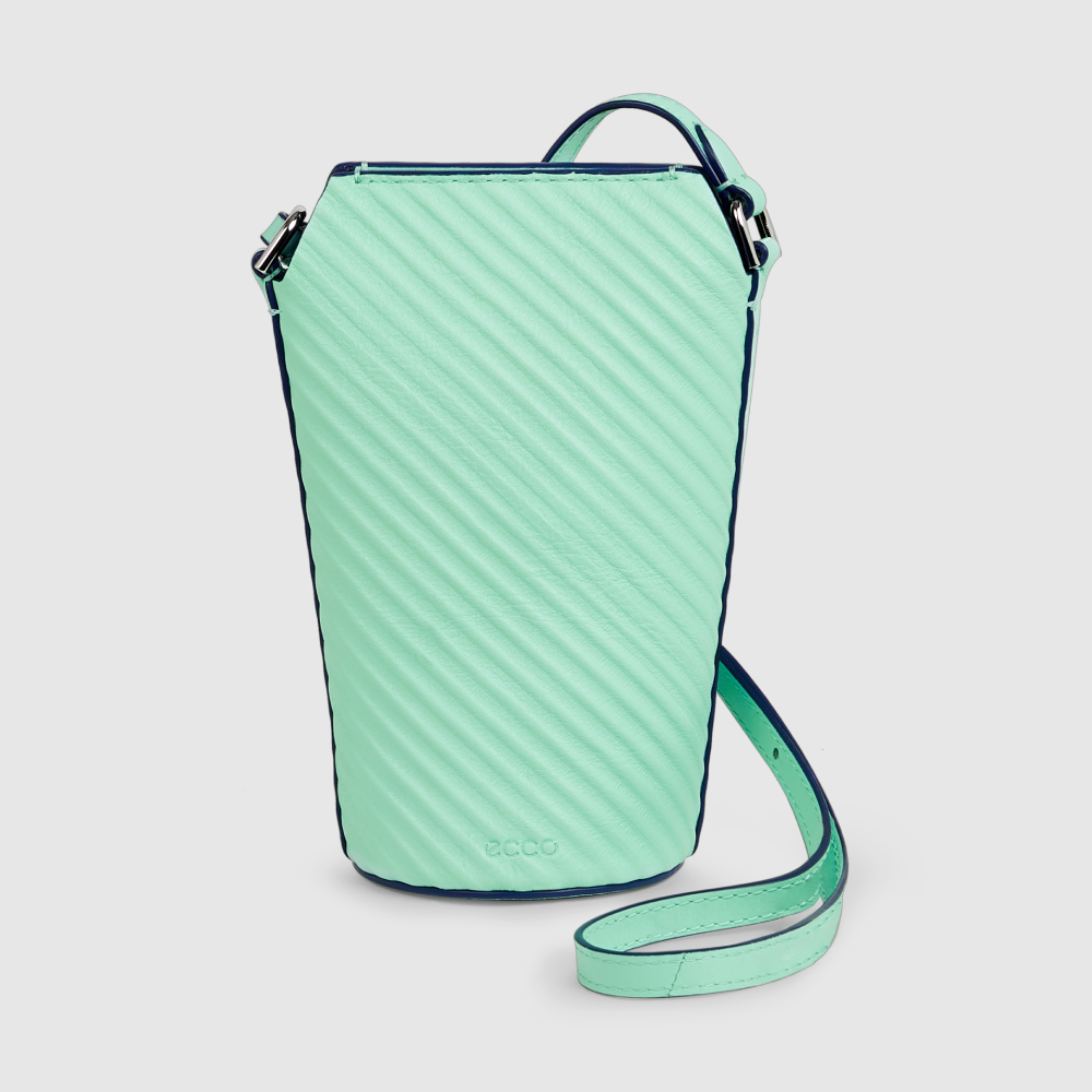 【ecco】Pot Bag 真皮迷你斜背包(稻黃色 910737991107) 歷史價格詳細信息