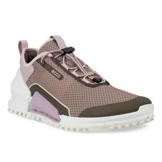 【ecco】BIOM 2.0 M 健步透氣織物極速戶外運動鞋 男鞋(磁石灰/黑色/草綠色 80067460281) 歷史價格詳細信息