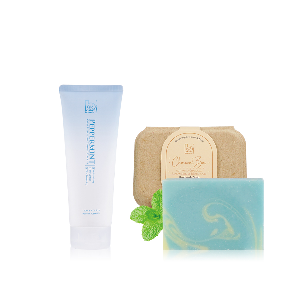 【Bonnie House 植享家】薄荷系列_洗髮精500ml+潔膚膠500ml+按摩乳200ml 歷史價格詳細信息