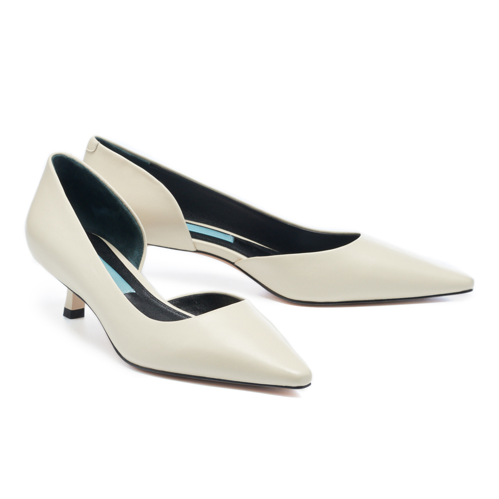 【HELENE_SPARK】極簡舒適LOGO燙字全真皮方頭低跟拖鞋(黑) 歷史價格詳細信息