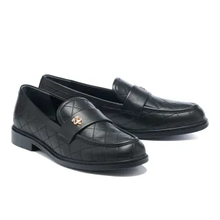 【AS 集團】復古時尚方釦寬帶花紋牛皮樂福厚底鞋(咖) 歷史價格詳細信息