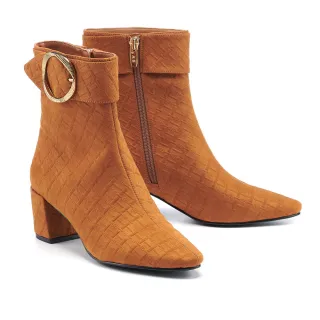 【AS 集團】復古時尚方釦寬帶花紋牛皮樂福厚底鞋(咖) 歷史價格詳細信息