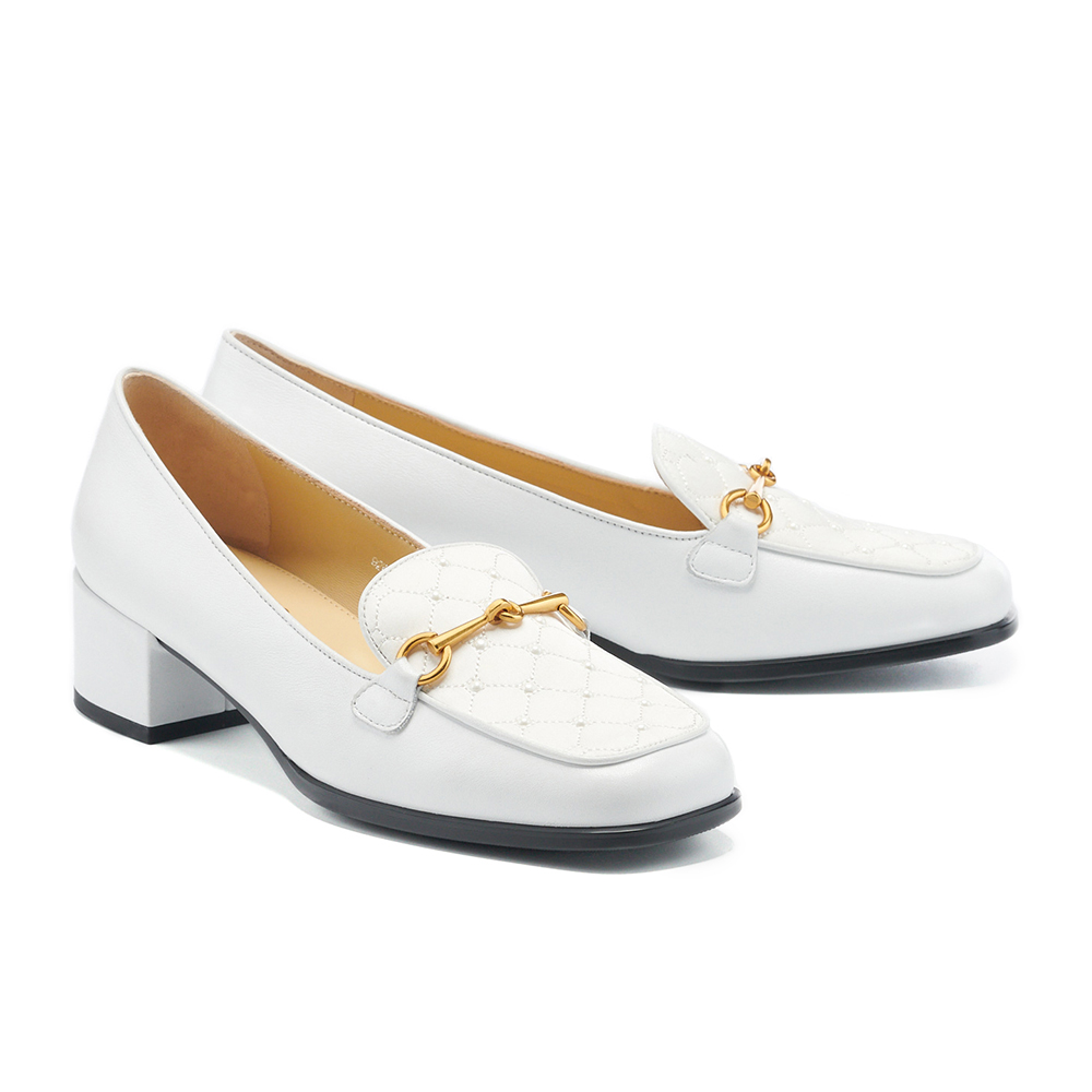 【AS 集團】別致新經典LOGO全真皮樂福厚底鞋(黑) 歷史價格詳細信息