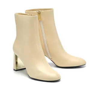 【HELENE_SPARK】極簡時髦雙繫帶全羊皮高跟涼鞋(白) 歷史價格詳細信息