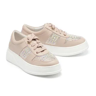 【MELROSE】時髦摩登鉚釘網紗拼接羊皮尖頭高跟短靴(黑) 歷史價格詳細信息