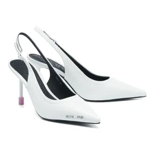 【HELENE_SPARK】摩登品味H雙D釦踝帶羊皮美型尖頭高跟鞋(黑) 歷史價格詳細信息