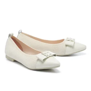 【MELROSE】美樂斯 氣質美學晶鑽飛織布瑪莉珍厚底休閒鞋(米) 歷史價格詳細信息