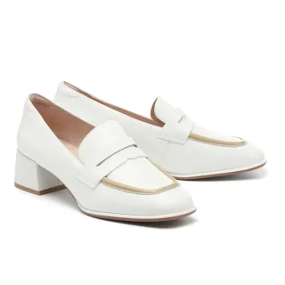 【MISS 21】極簡彈力絨布方圓頭粗高跟長靴(可可) 歷史價格詳細信息