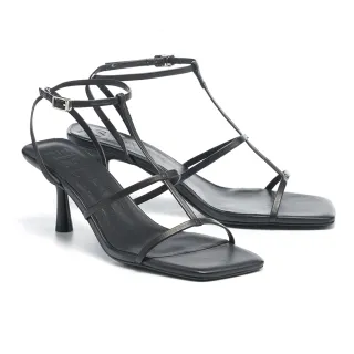 【HELENE_SPARK】摩登品味H雙D釦踝帶羊皮美型尖頭高跟鞋(黑) 歷史價格詳細信息