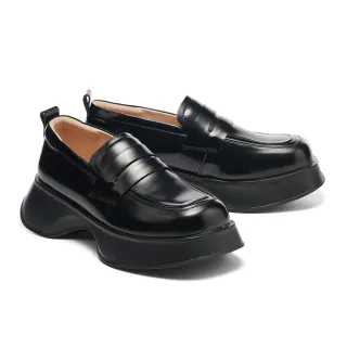 【MISS 21】潮感90系少女寬版編織復古方頭粗高跟涼鞋(黑) 歷史價格詳細信息