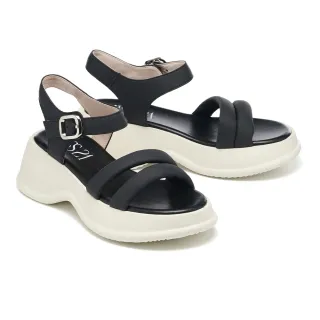 MISS 21 厚底 涼鞋 方頭 花花 個性 寬版 交叉帶 歷史價格詳細信息