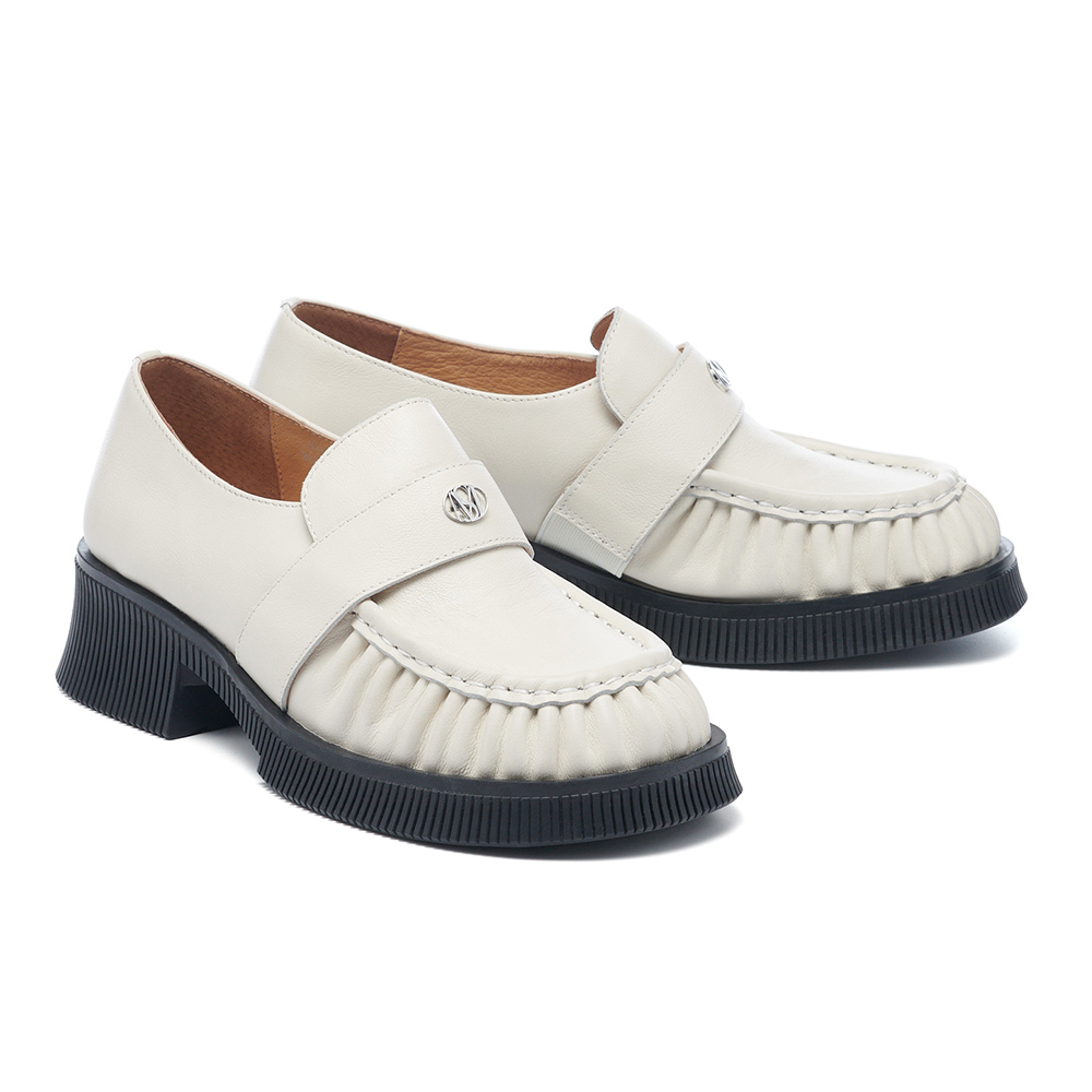 【MISS 21】未來暗黑交叉軟牛皮踝帶瑪莉珍高跟大頭厚底鞋(黑) 歷史價格詳細信息