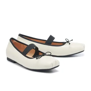 【BYHUE】優雅別致兩穿扭結珍珠全真皮方頭低跟鞋(粉) 歷史價格詳細信息