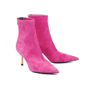 【HELENE_SPARK】摩登品味H雙D釦踝帶羊皮美型尖頭高跟鞋(黑) 歷史價格詳細信息