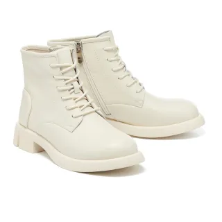 【MELROSE】街頭潮感牛皮漸層綁帶厚底休閒鞋(藍) 歷史價格詳細信息