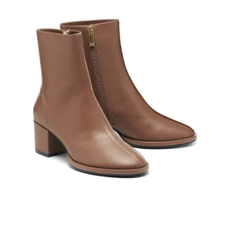 【HELENE_SPARK】極簡舒適LOGO燙字全真皮方頭低跟拖鞋(黑) 歷史價格詳細信息