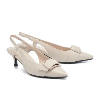 【BYHUE】優雅別致兩穿扭結珍珠全真皮方頭低跟鞋(粉) 歷史價格詳細信息