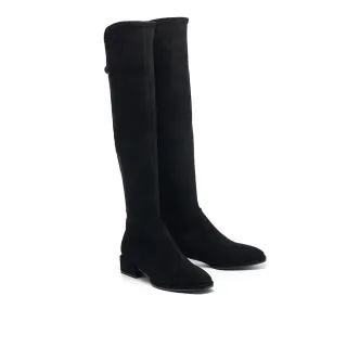 MISS 21  高跟靴 長靴 尖頭 未來 純色 牛皮 皺漆皮 酷辣妹 牛仔靴－紅 歷史價格詳細信息