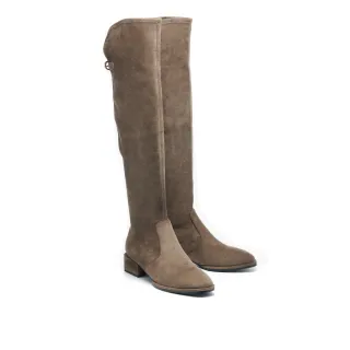 MISS 21  高跟靴 長靴 尖頭 未來 純色 牛皮 皺漆皮 酷辣妹 牛仔靴－紅 歷史價格詳細信息