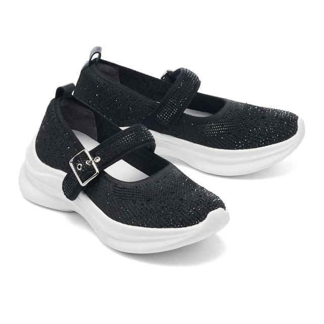 【MELROSE】美樂斯 氣質美學晶鑽飛織布瑪莉珍厚底休閒鞋(米) 歷史價格詳細信息