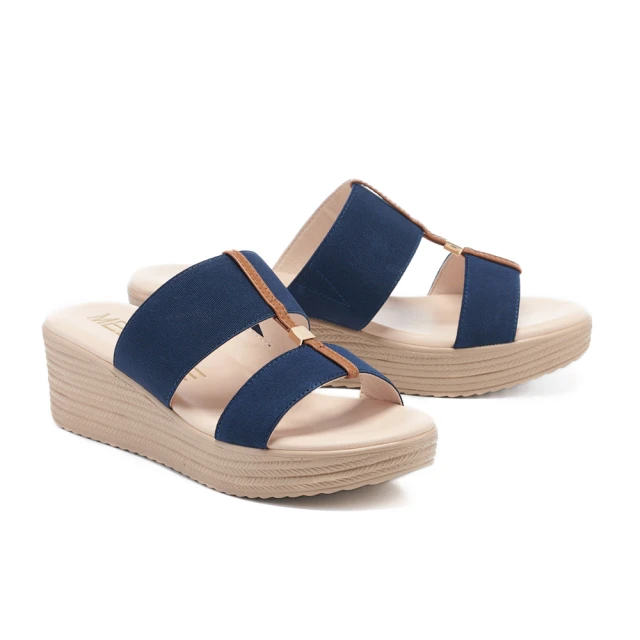 【MELROSE】美樂斯 夏日輕旅 豔夏圓鑽釦花布輕量厚底拖鞋(綠) 歷史價格詳細信息