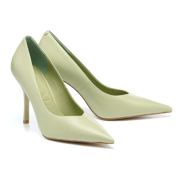 【HELENE_SPARK】叛逆復古 時髦蝴蝶結鉚釘踝帶羊皮美型尖頭高跟鞋(黑) 歷史價格詳細信息