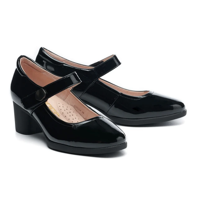 【MELROSE】美樂斯 雲朵後跟 典雅時尚蝴蝶結金釦牛漆皮尖頭高跟鞋(綠) 歷史價格詳細信息