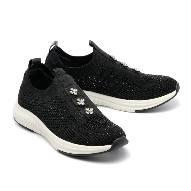 【MELROSE】美樂斯 氣質美學晶鑽飛織布瑪莉珍厚底休閒鞋(米) 歷史價格詳細信息