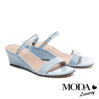 【MODA Moday】自然質感羊皮後繫帶尖頭低跟穆勒鞋(黃) 歷史價格詳細信息