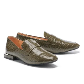 【MODA Luxury】極簡氣質波浪剪裁後繫帶粗低跟鞋(黑) 歷史價格詳細信息