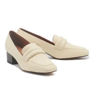 【MISS 21】極簡彈力絨布方圓頭粗高跟長靴(可可) 歷史價格詳細信息