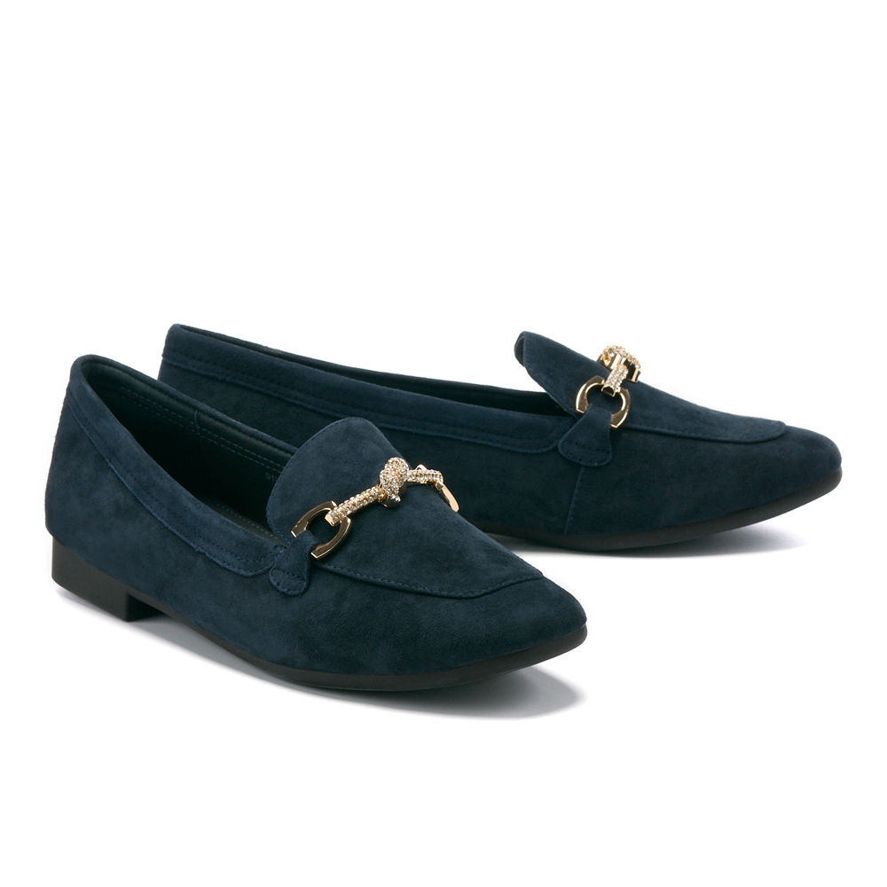 【AS 集團】別致新經典LOGO全真皮樂福厚底鞋(黑) 歷史價格詳細信息