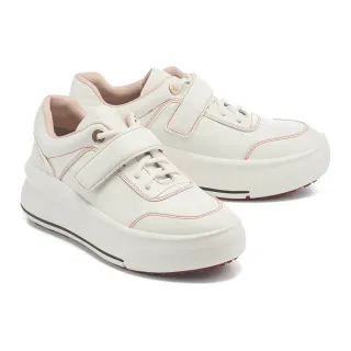 【AS 集團】簡約率性異材質拼接羊皮綁帶厚底休閒鞋(黑) 歷史價格詳細信息