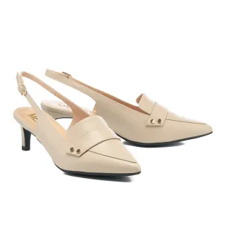 【MELROSE】時髦摩登鉚釘網紗拼接羊皮尖頭高跟短靴(黑) 歷史價格詳細信息