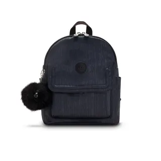 Kipling 光澤緞面黑絲絨手提兩用後背包-SIVA 歷史價格詳細信息